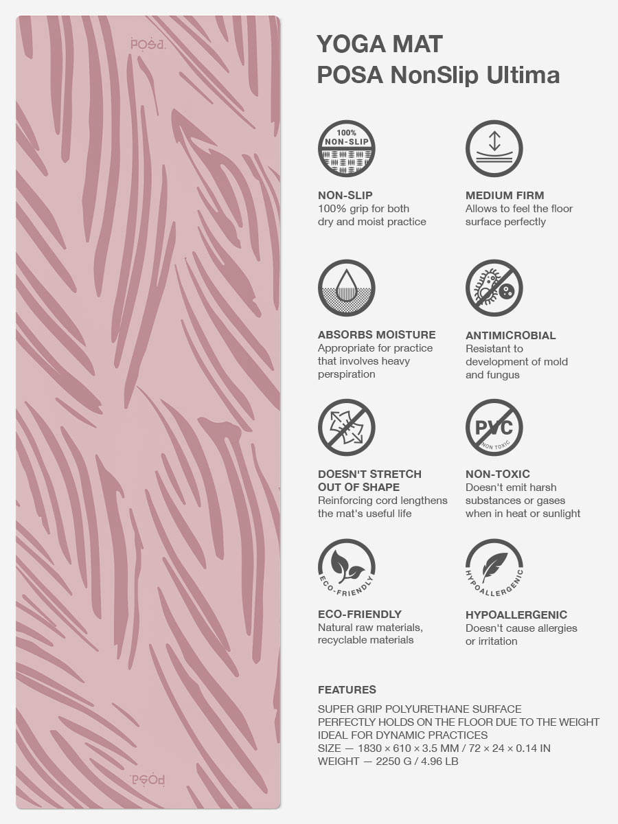 NonSlip Ultima Pale Pink Bloom