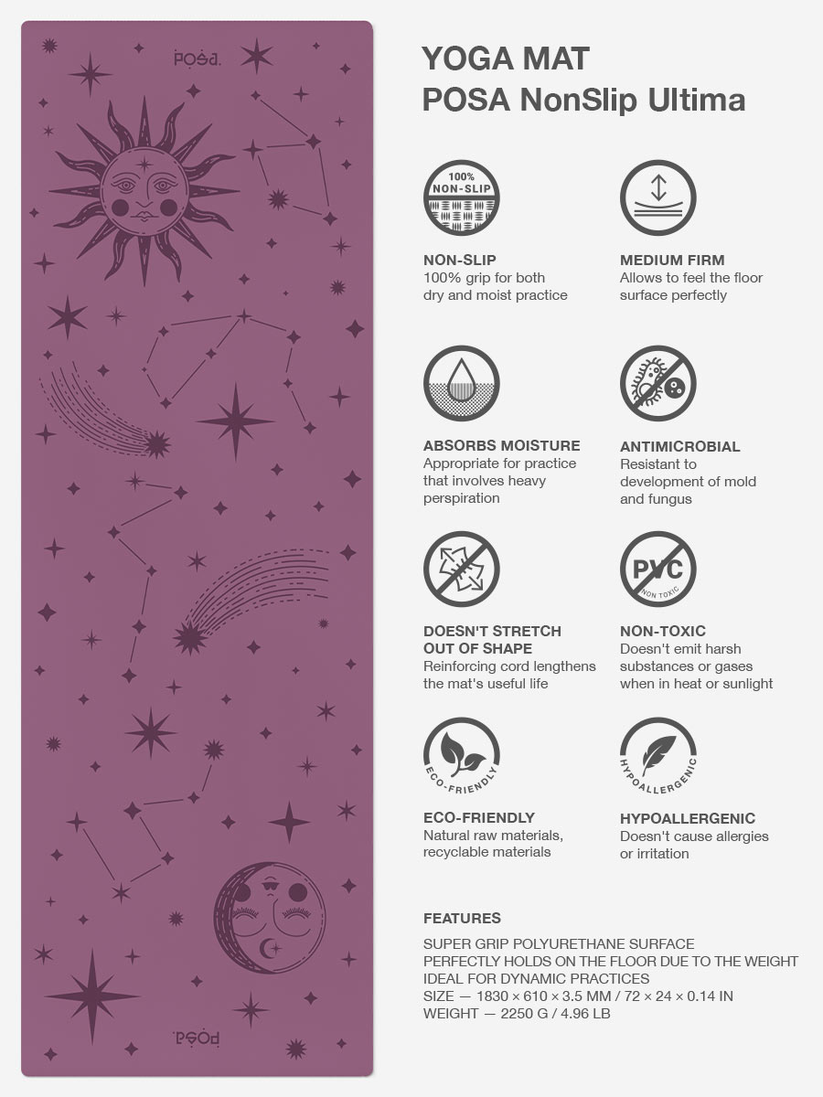 NonSlip Ultima Purple Starscape