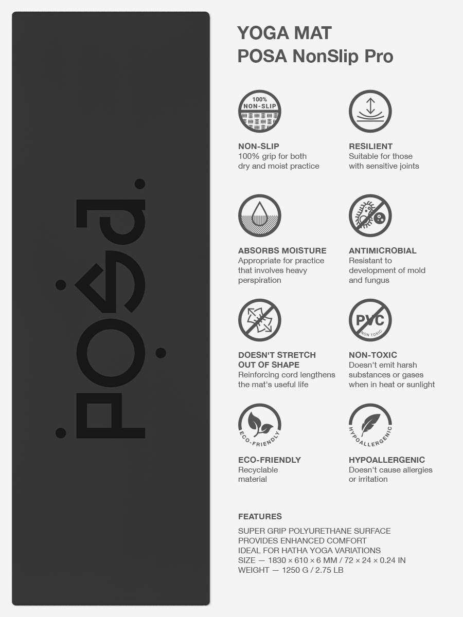 NonSlip Pro Black Plain