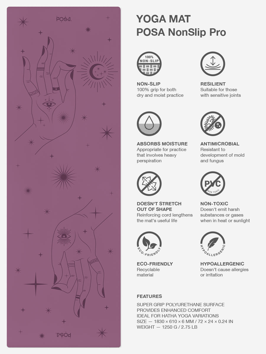 NonSlip Pro Purple Mudra