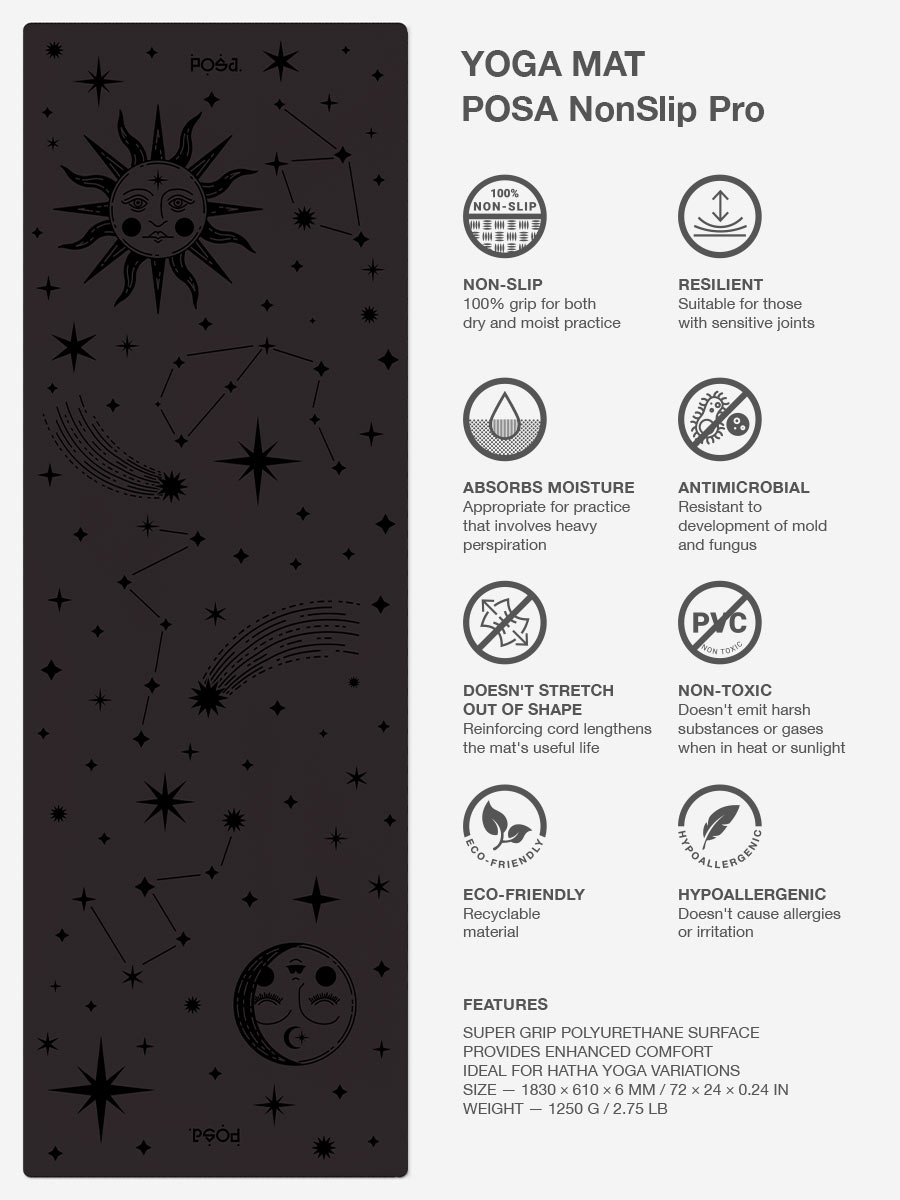 NonSlip Pro Black Starscape