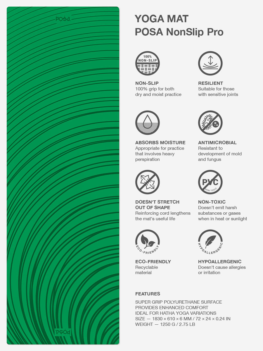 NonSlip Pro Green Ripple