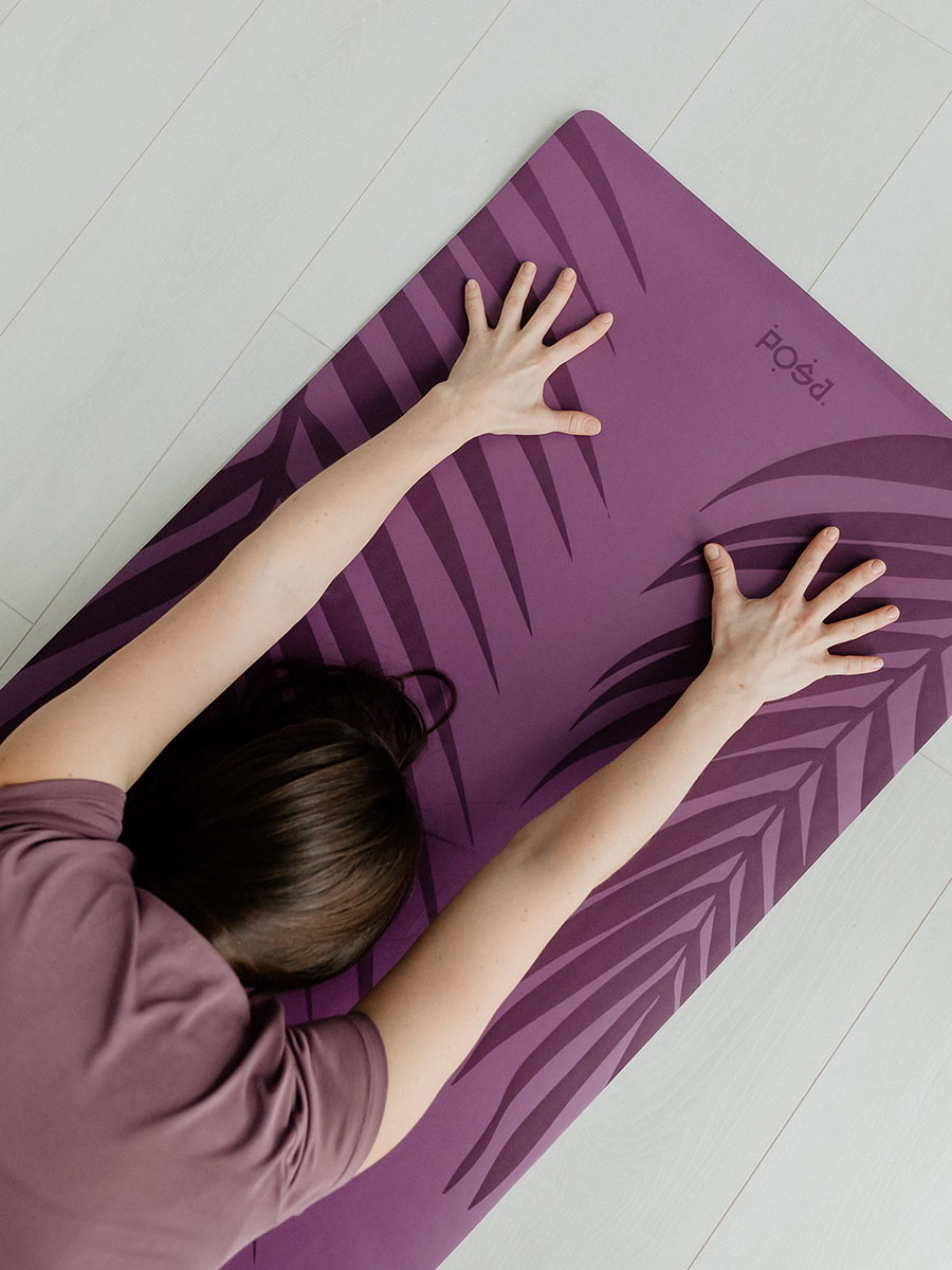 NonSlip Travel Purple Herbs