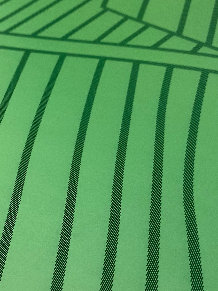 NonSlip Travel Green Leaves